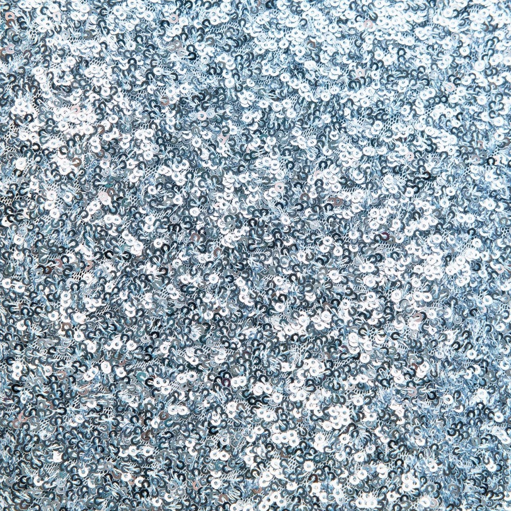 Zara Light Blue Sequin Mini Dress - Picture 9 of 10